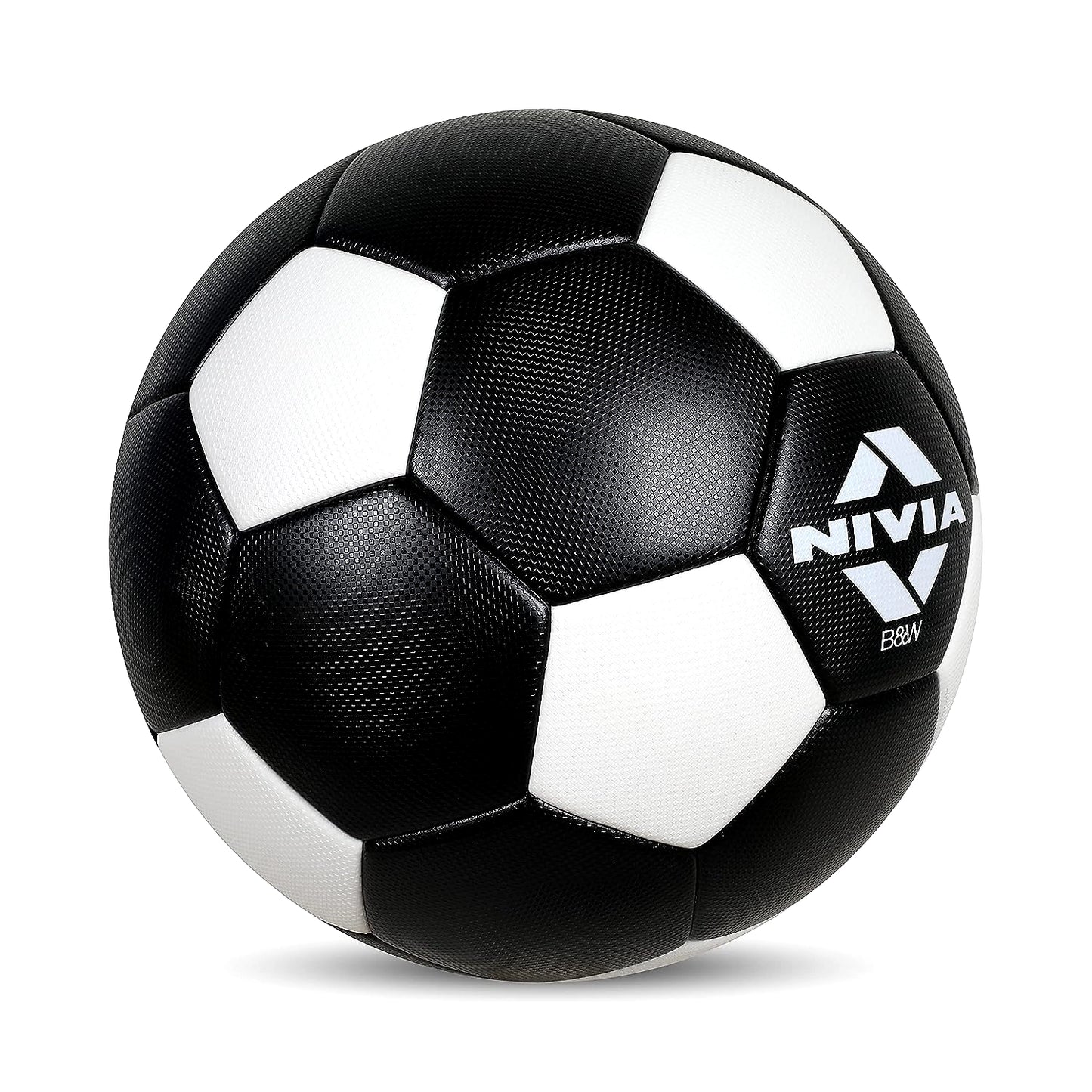 Nivia Black & White PU Football