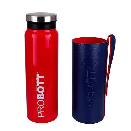 PROBOTT Carry Vacuum Flask Water Bottle with Carry Bag