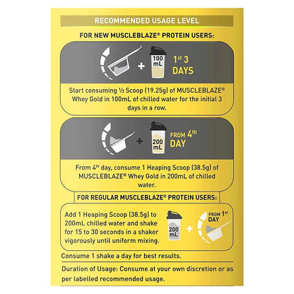 MuscleBlaze Whey Gold Protein Isolate with Digezyme