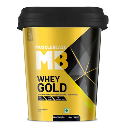 MuscleBlaze Whey Gold Protein Isolate with Digezyme