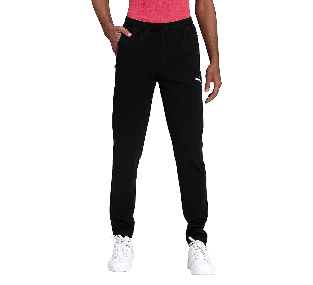 Puma Zippered Knitted Slim Fit Men's Jersey Sweat Pants