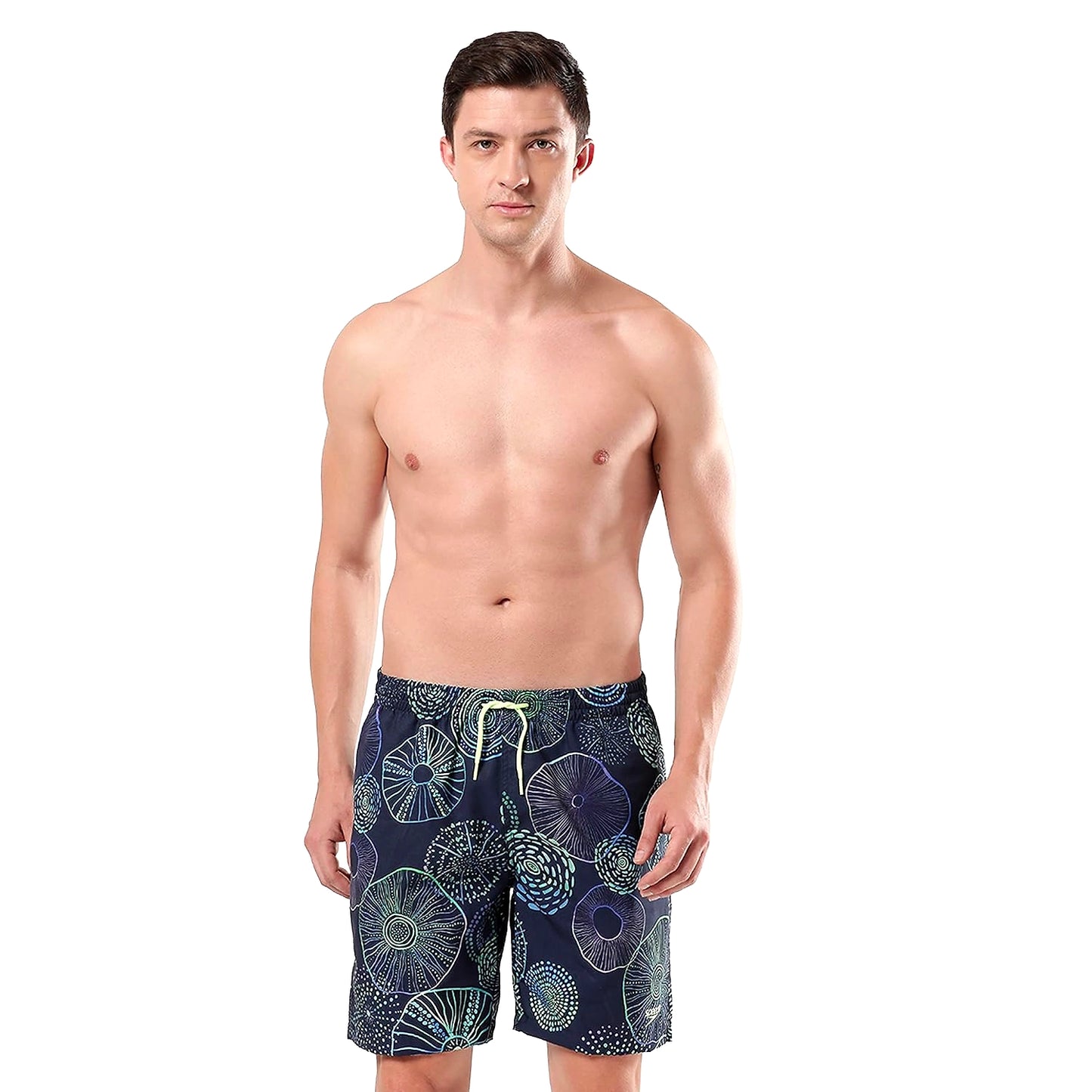 Speedo Essential Redondo Allover 18 Inch Water Shorts Male