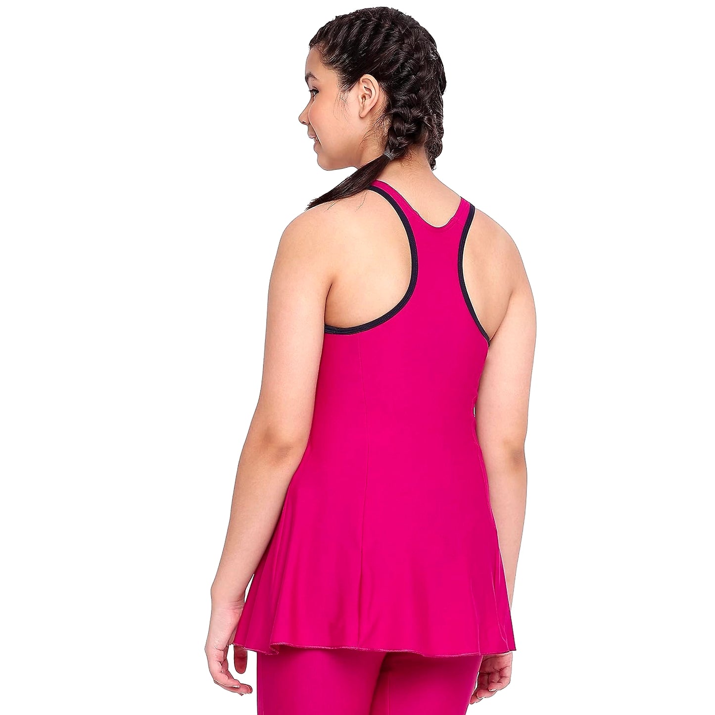 Speedo Racer Back Swimdress with Boyleg, Girls