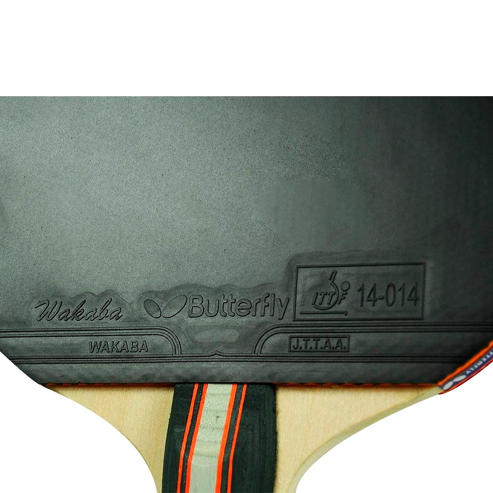 Butterfly Wakaba 2000 Table Tennis Bat: Professional Quality Ping Pong Paddle with 5-Ply Wood and Wakaba Rubber