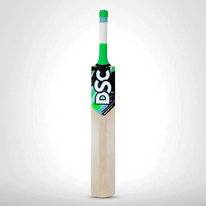 DSC Wildfire Flame Kashmir Willow Tennis Cricket Bat for Junior Players: Lightweight Bat with Enhanced Pick-Up