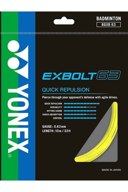 YONEX Exbolt 63 Badminton String