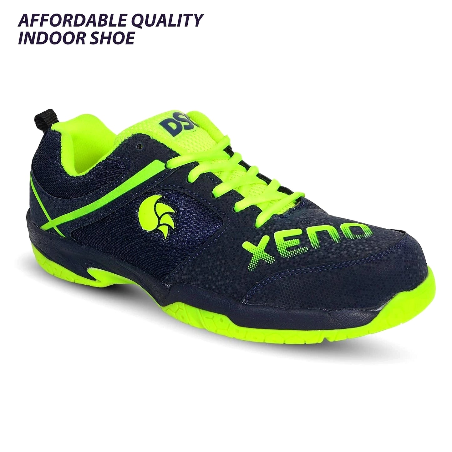 DSC XENO Badminton Shoes: Comfortable and Breathable Badminton Shoes with Excellent Traction for Indoor Courts