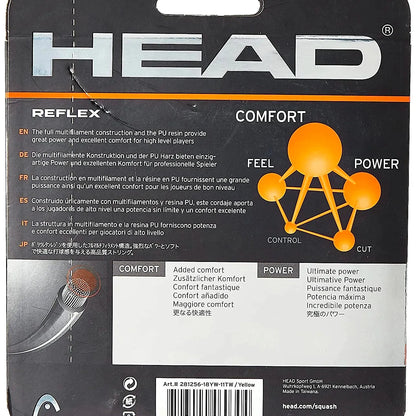 Head Reflex Squash String 18L