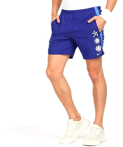Nike Solid Men Blue Sports Shorts