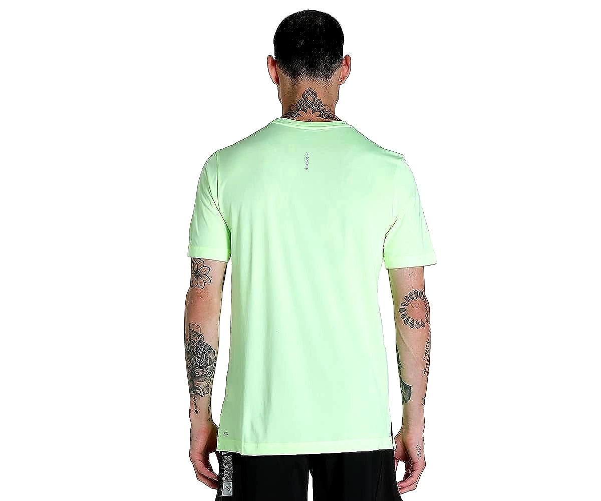 Puma Mens Run FAV Heather SS T-Shirt