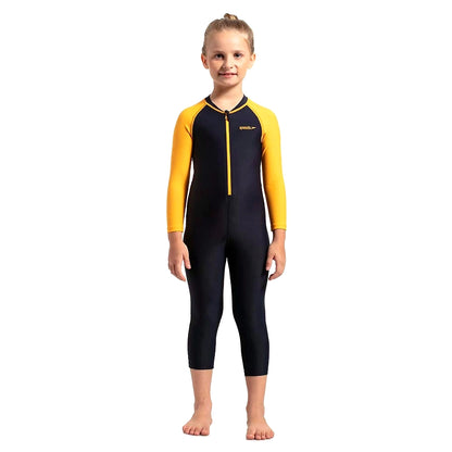 Speedo Colour Block All In One Suit For Tots