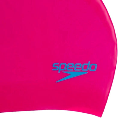 SPEEDO 812809F953 Long Hair Swim Cap for Junior