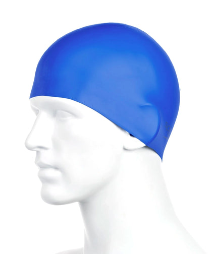 Speedo Unisex-Adult Plain Moulded Silicone Swimcap