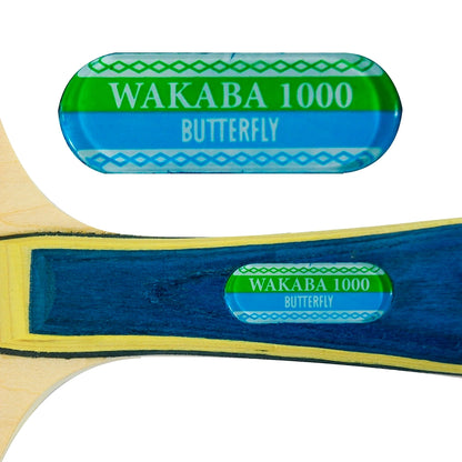 Butterfly Wakaba 1000 Shakehand Ping Pong Paddle: Best Table Tennis Bat for Beginners and Intermediate Players in India