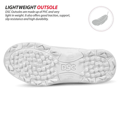 DSC Rigor X Cricket Shoes: Lightweight and Durable Cricket Shoes with Enhanced Grip for Optimal Performance on the Field