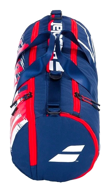 BABOLAT DUFFLE RACK BADMINTON BAG: Versatile Badminton Bag with Racket, Apparel, and Shoe Compartments for On and Off the Court