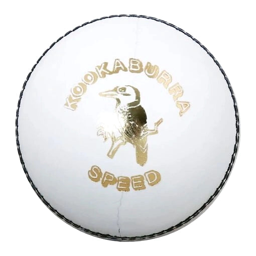 Kookaburra Speed White Leather Cricket Ball