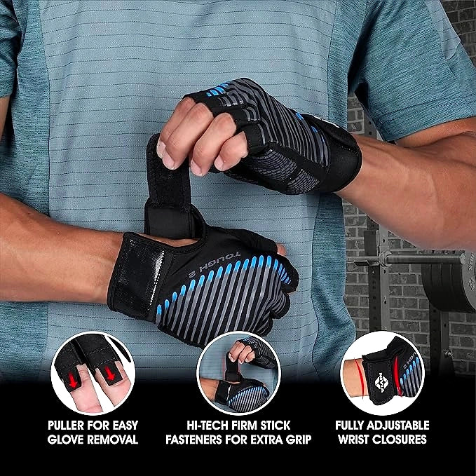 Nivia Tough 2 Men's Gym Gloves