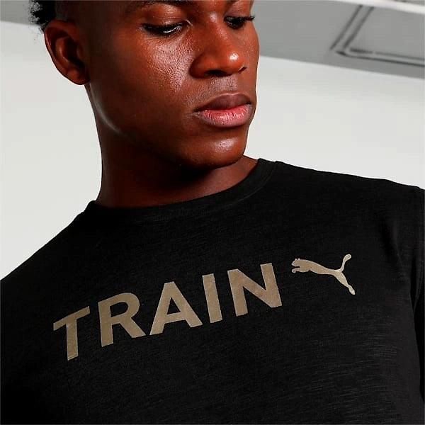 Puma Men's Training T-Shirt: Enhance Your Workout with Breathable Comfort and Performance-Driven Design