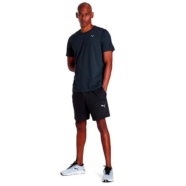 Puma Men's Performance Heather Training T-Shirt: Stay Cool and Dry During Intense Workouts with Moisture-Wicking Technology