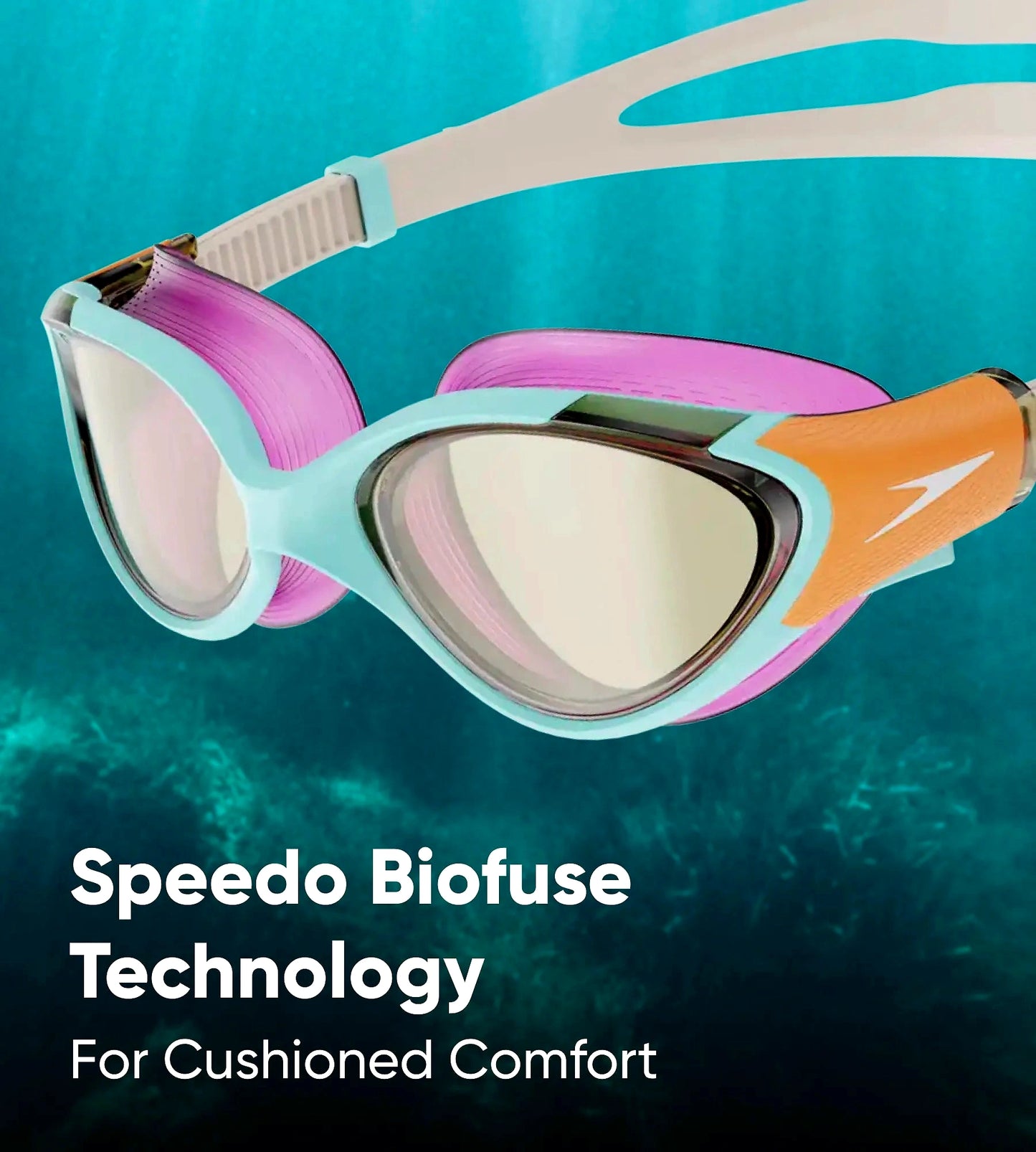 Speedo Women's Biofuse 2.0 Tint-Lens Goggles