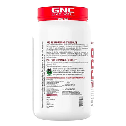 GNC Pro Performance 100% Whey Protein Powder