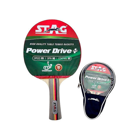 Stag Power Drive Plus Advanced Series Table Tennis Racket