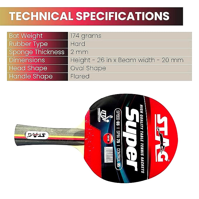 Stag Super Table Tennis Racket