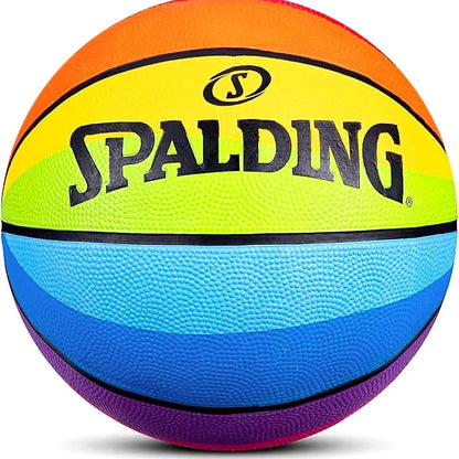 Spalding Rubber NBA Marble Rainbow Basketball