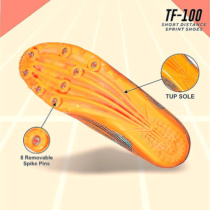 Nivia Track and Field-100 Shoes for Men - High-Performance and Durable Shoes for Track and Field Events