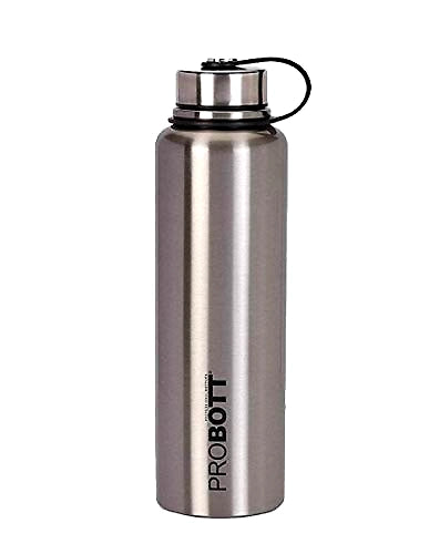 PROBOTT Thermosteel Hulk Vacuum Flask with Carry Bag 1100ml PB 1100-02 (Colour May Vary)