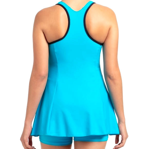 Speedo Racerback Swimdress With Boyleg For Women