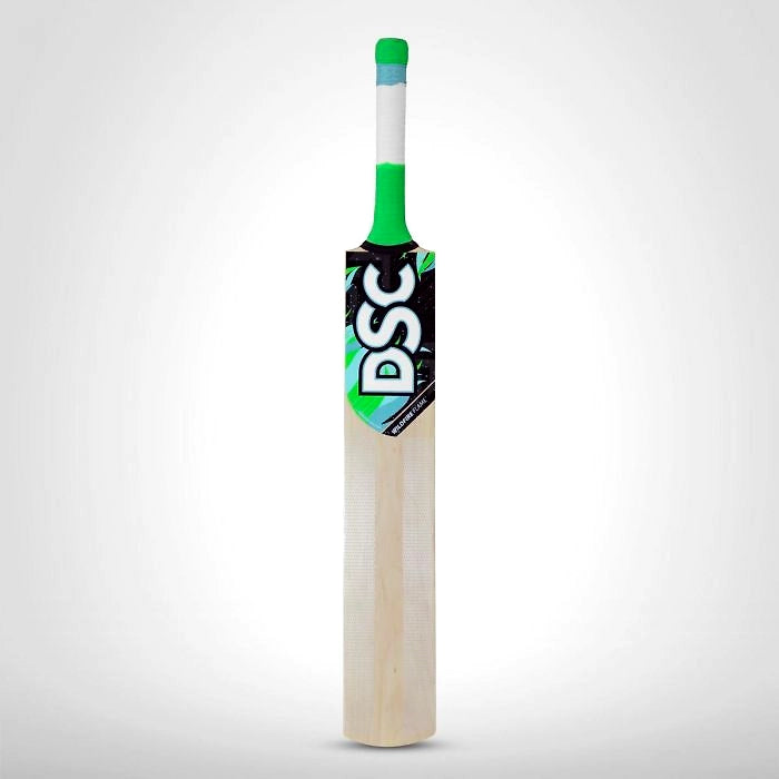 DSC Wildfire Flame Kashmir Willow Tennis Cricket Bat for Junior Players: Lightweight Bat with Enhanced Pick-Up