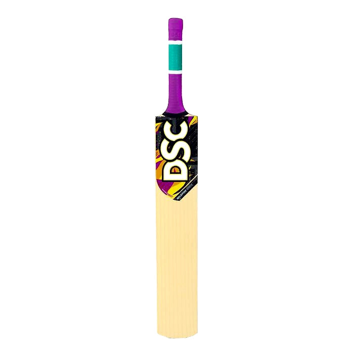 DSC Wildfire Ignite Kashmir Willow Cricket Bat for Tennis Ball Cricket: Mid-Blade Design and Perfect Balance for Powerful Strokes