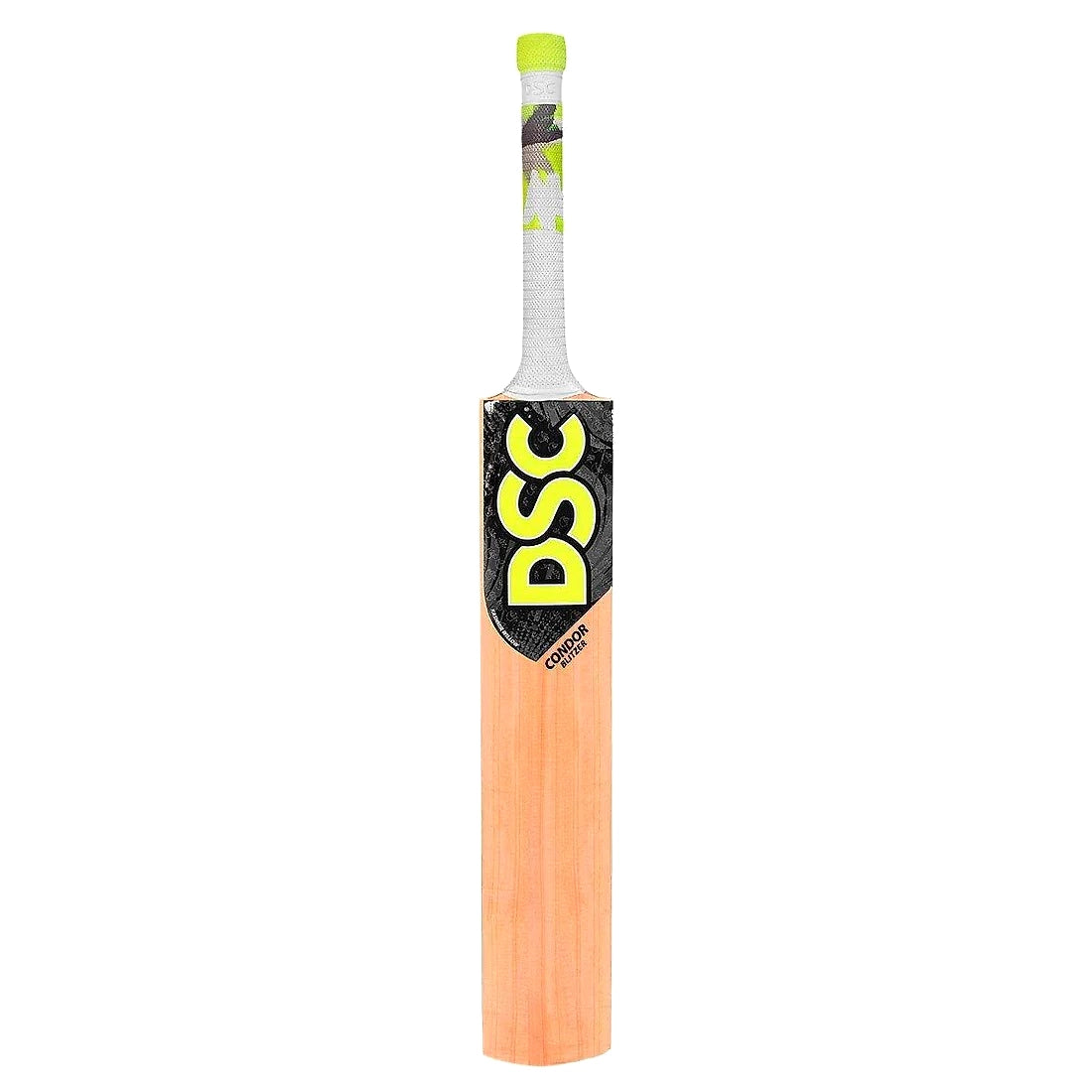 DSC Wildfire Fervor Scoop Tennis Cricket Bat: Kashmir Willow Bat with Extended Power Zone and Toe Guard for Tennis Ball Cricket