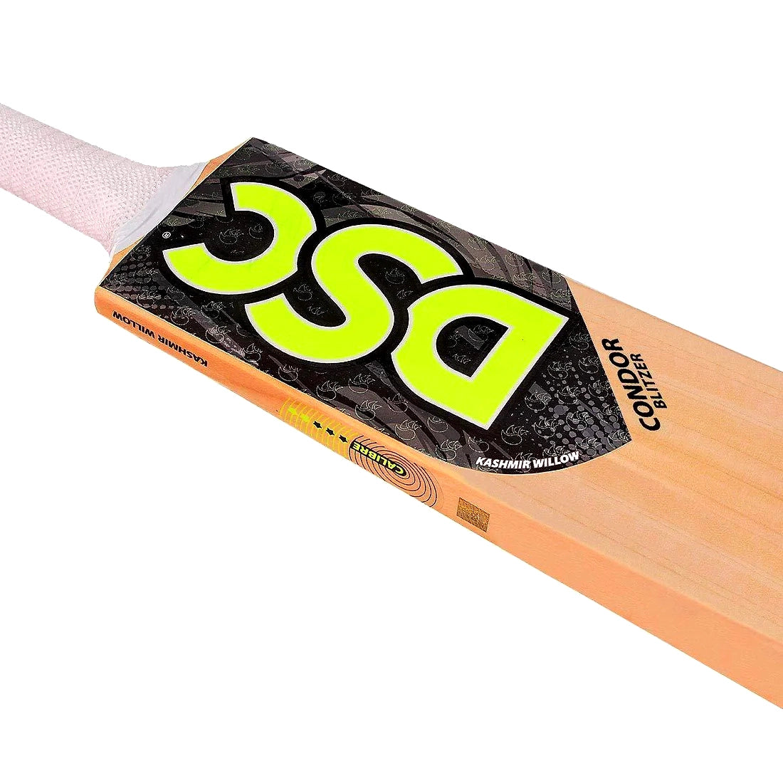 DSC Wildfire Fervor Scoop Tennis Cricket Bat: Kashmir Willow Bat with Extended Power Zone and Toe Guard for Tennis Ball Cricket