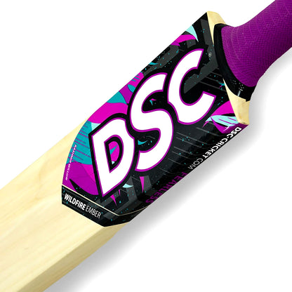 DSC Wildfire Ember Kashmir Willow Cricket Bat: Affordable and High-Performing Cricket Bat for Tennis Ball Cricket