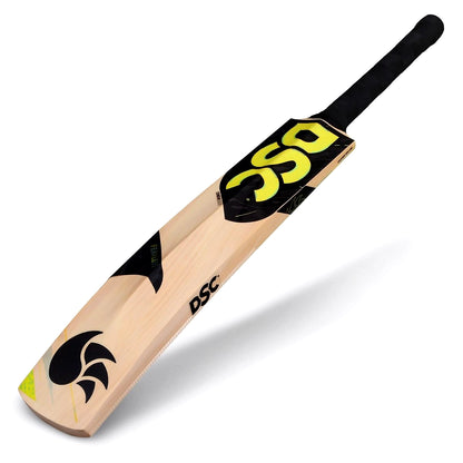 DSC Condor Sizzle Kashmir Willow Cricket Bat: Short Handle, Low Sweet Spot Cricket Bat with Massive Edges for Tennis Ball Cricket