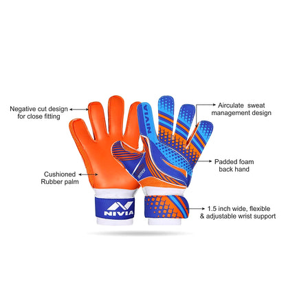 Nivia Armour Football Gloves