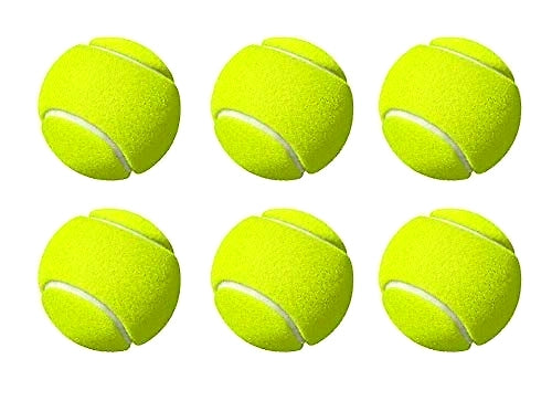 Headly Heavy Cricket Tennis Ball (pack Of 6, Yellow)