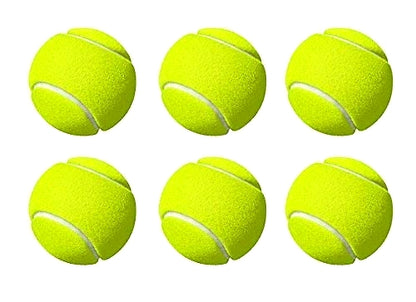 Headly Heavy Cricket Tennis Ball (pack Of 6, Yellow)