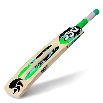 DSC Wildfire Magma Tennis Cricket Bat: Premium Kashmir Willow Bat for Powerful Stroke Play on the Streets