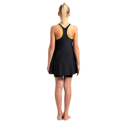 Speedo Racerback Swimdress With Boyleg For Girls
