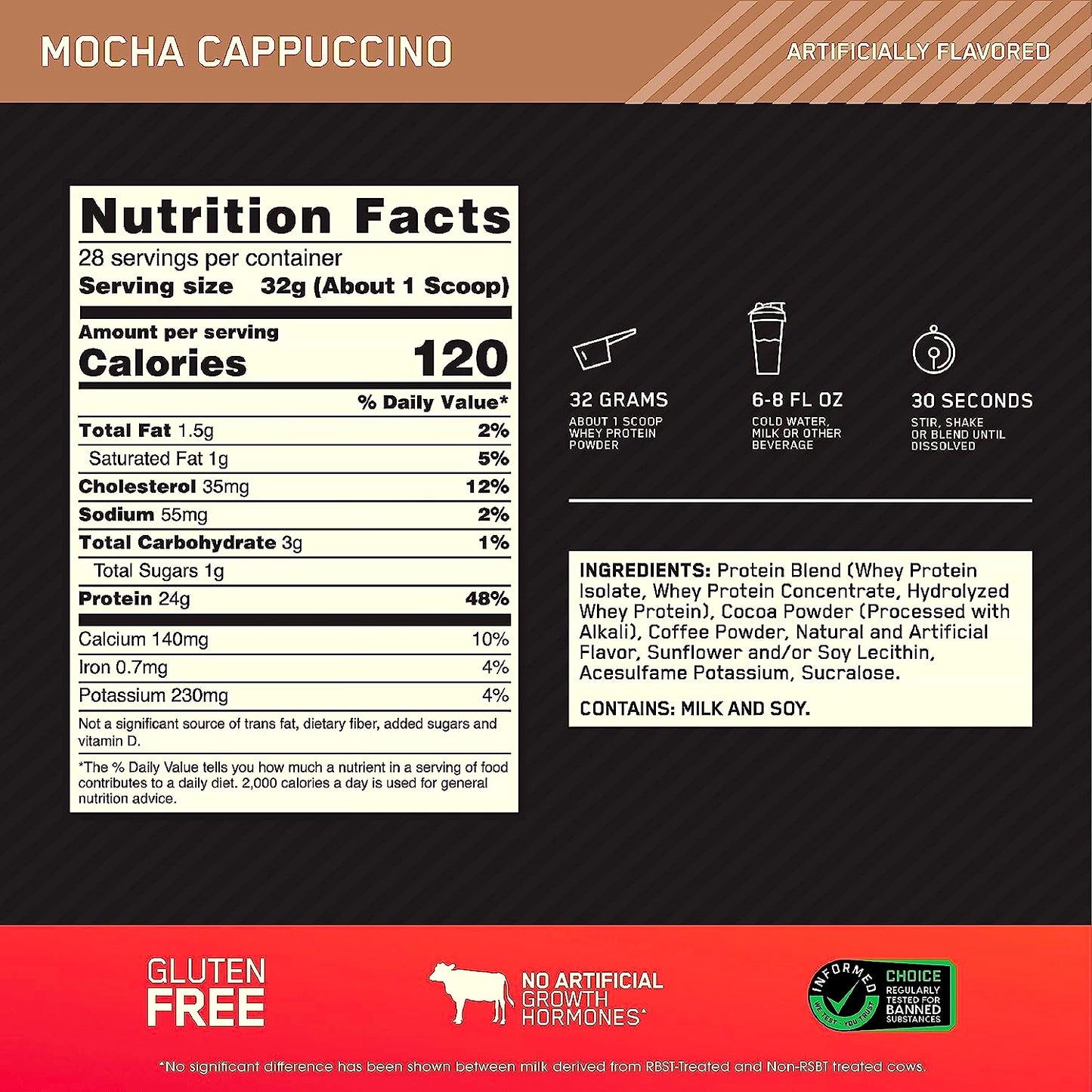 Optimum Nutrition Gold Standard 100% Whey Protein