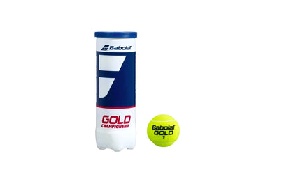 Babolat Gold Championship Tennis Ball: Durable and High-Performance Tennis Balls for Training and Competition on All Surfaces