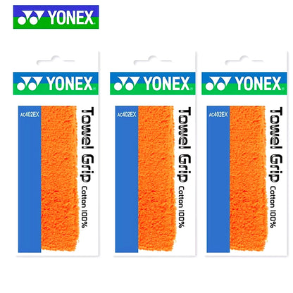 YONEX AC 402 BADMINTON GRIP (Pack of 3)