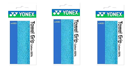 YONEX AC 402 BADMINTON GRIP (Pack of 3)